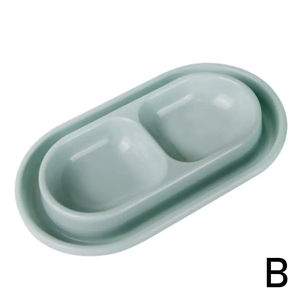 Anti-Ant Double Pet Bowl for Food and Water, Three Styles