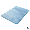 Dog Cooling Mat Pad Summer Breathable Pet Mat Portable Washable Urine Pad Cat And Dog Training Ice Pad