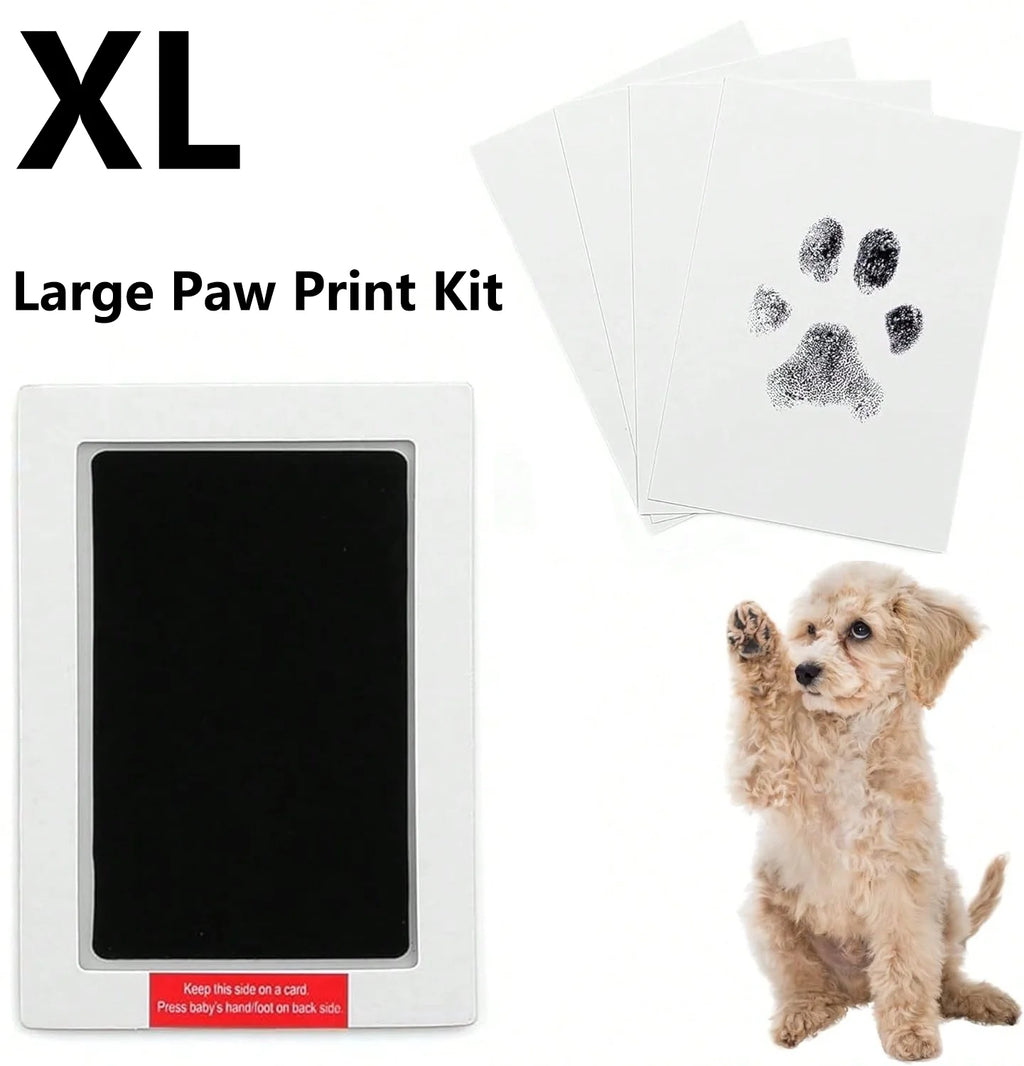 Inkless Dog Paw Print Kit, Size L or XL
