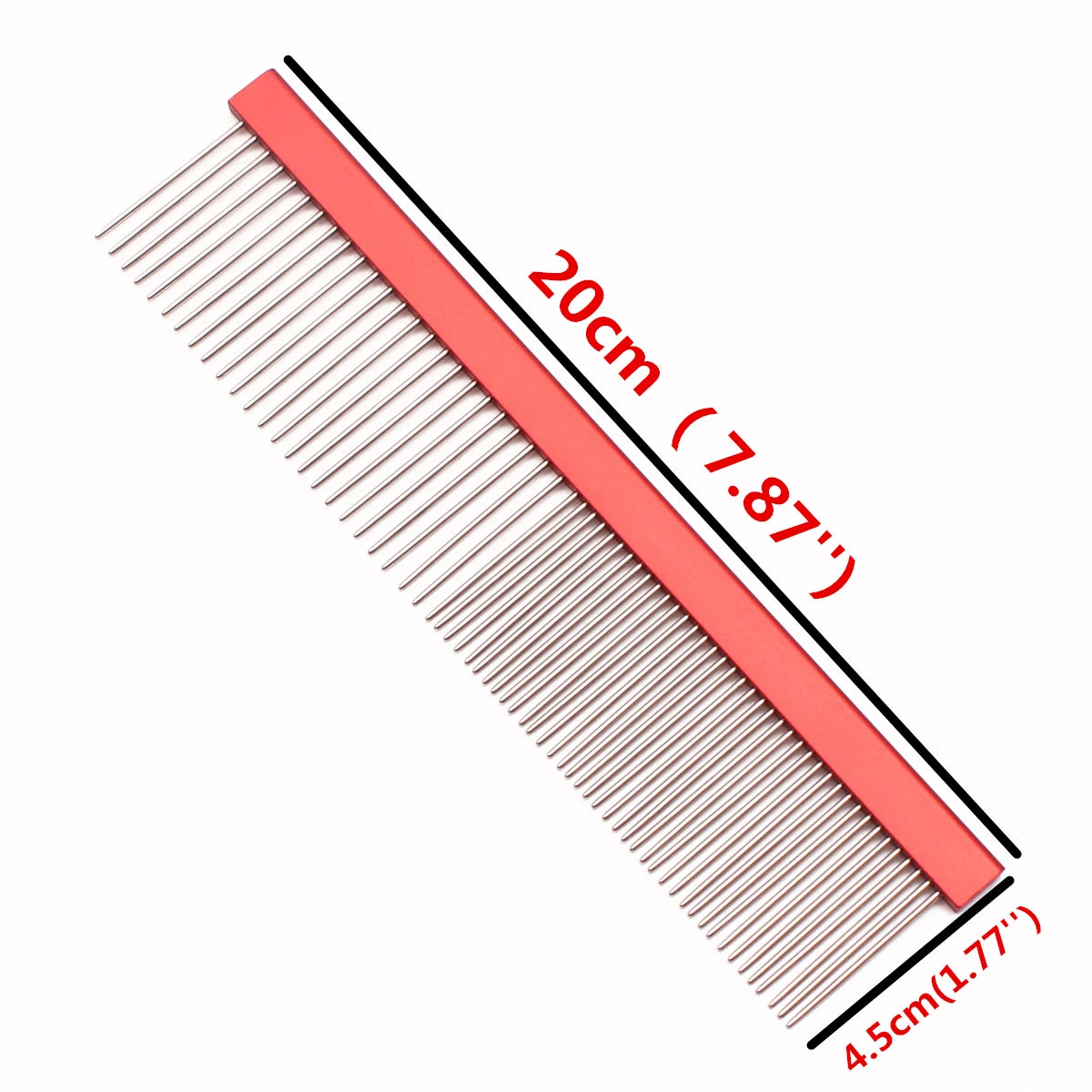Aluminum Detangling Comb for Dogs – Medium