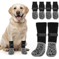 Anti-Slip Dog Socks with Double-Sided Grip, 4 Pack