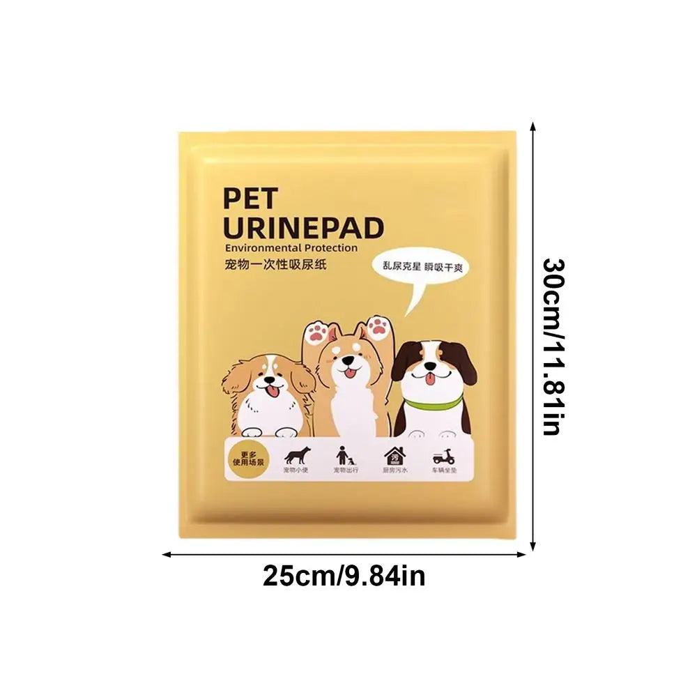 Pet Diapers 50Pcs Super Absorbent Pet Diaper Dog Training Pee Pads Disposable Healthy Nappy Mat For Cats Dog Pet Cleaning