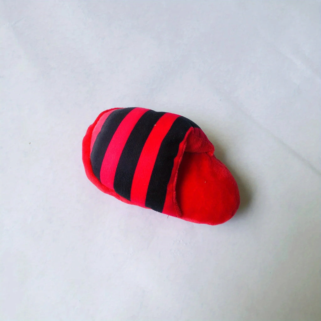 Durable Plush Squeaky Slipper Chew Toy Colorful Cartoon Dog Toys Animal Bite-Resistant Soft Interactive Pet Play Pet Supplies