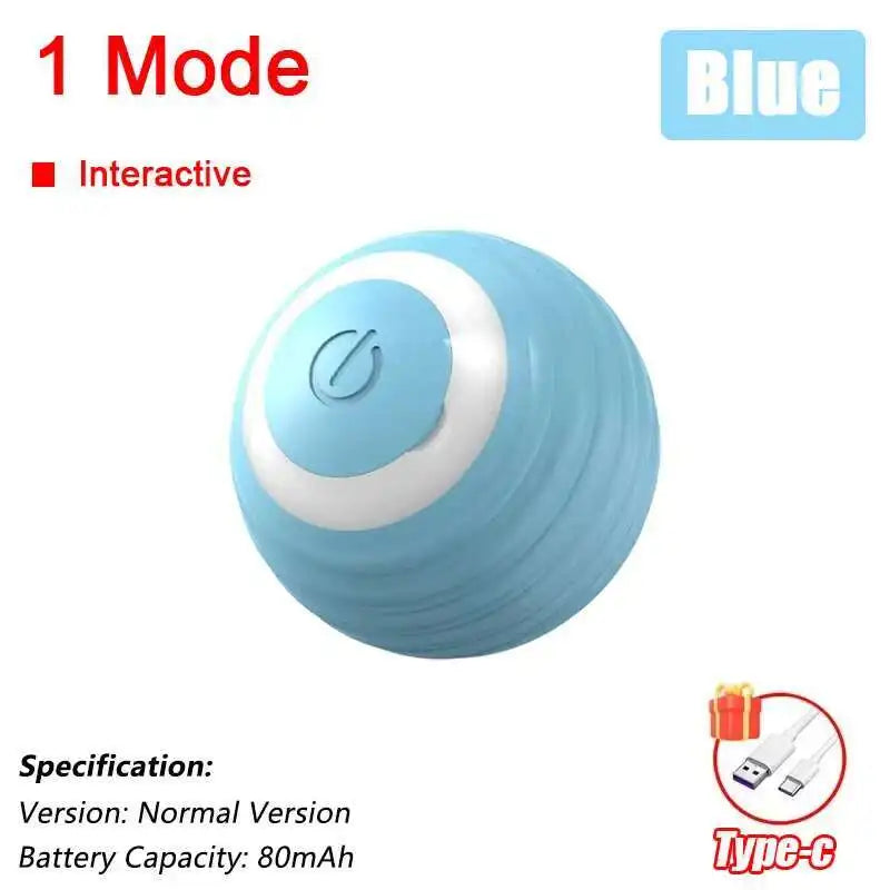 Rechargeable Rolling Dog Ball, Single, 2-Piece or 3-Piece Set