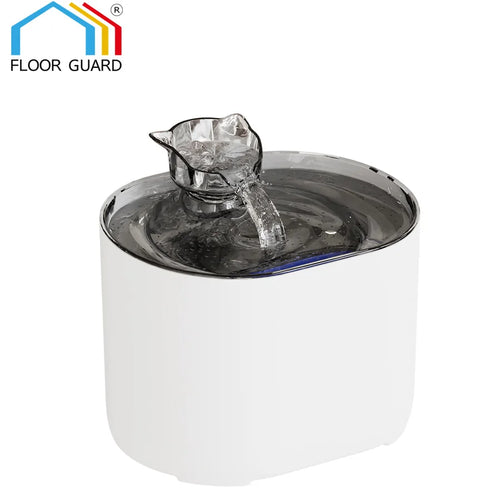 2L Automatic Cat Water Fountain with USB Pump and Filters