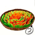 Washable Felt Pet Sniffing Pad Foldable Dog Slow Feeding Mat Toy Dog Training Snuff Mat