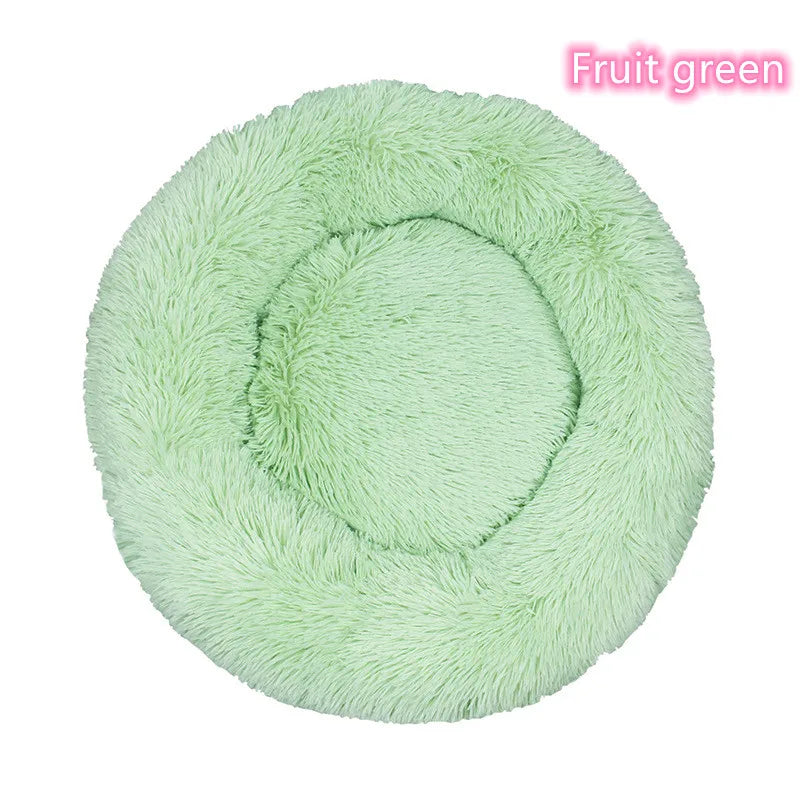 Corduroy Donut Bed for Cats & Small Dogs, 20 Colors