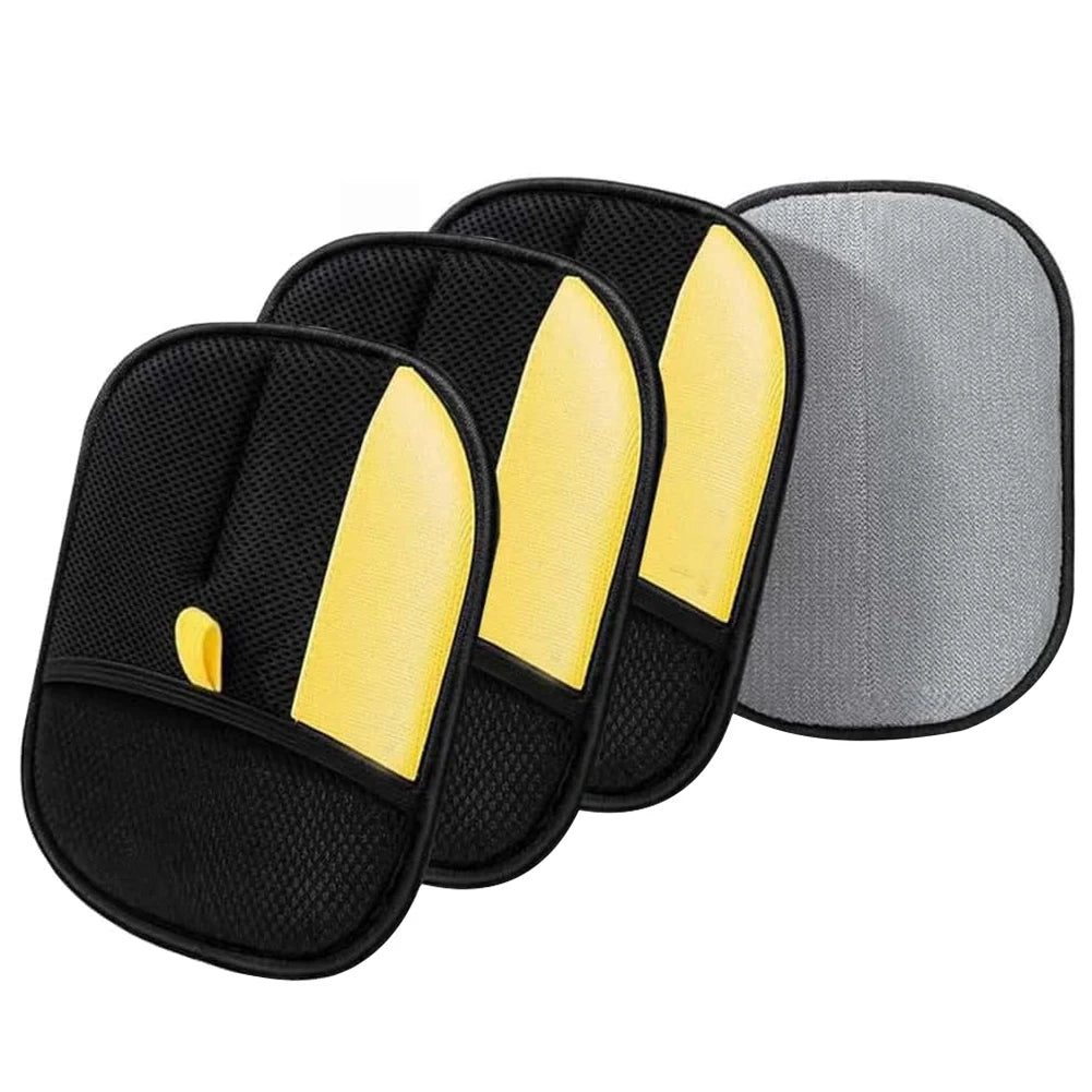 1-3PCS Pet Hair Remover Glove Double-Sided Fur Gloves Cat Dog Fur Magnet Gloves for Washing Deshedding Cleaning Carpets Sofas