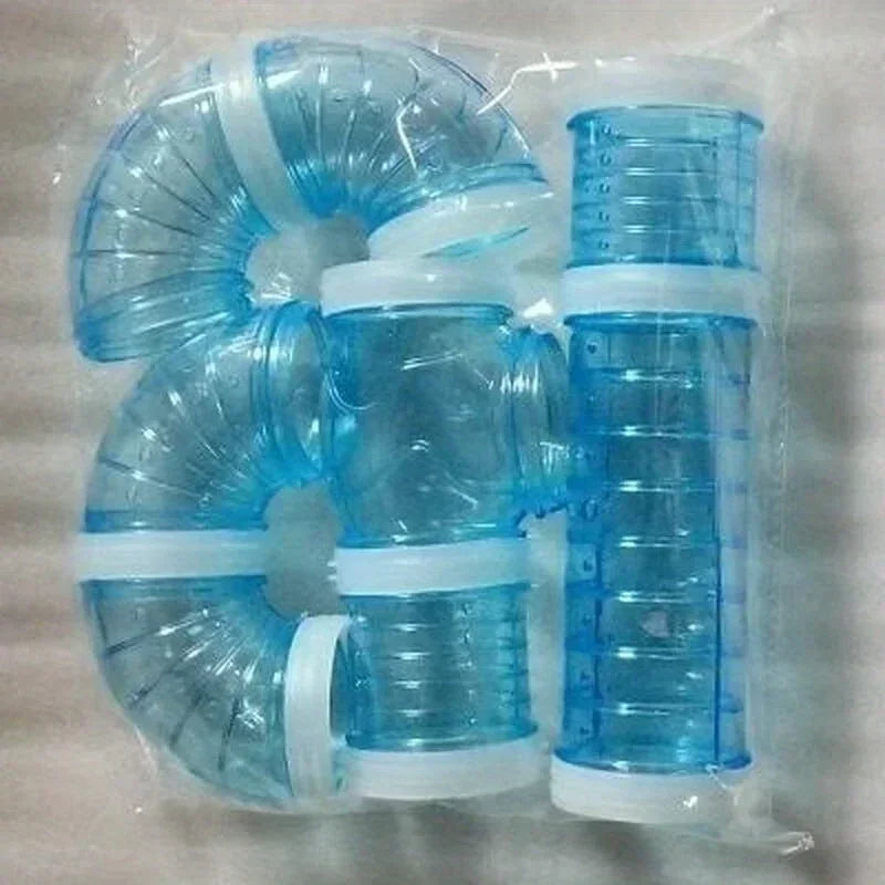 Hamster Plastic Tube DIY External Bathroom Maze Tunnel Small Pet Toy 5.5CM for Golden Hamsters