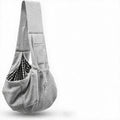 Cotton Comfortable Dog Bag Pet Out Crossbody Shoulder Bag Outdoor Travel Portable Cat Puppy Sling Bag Pet Carrying Supplies