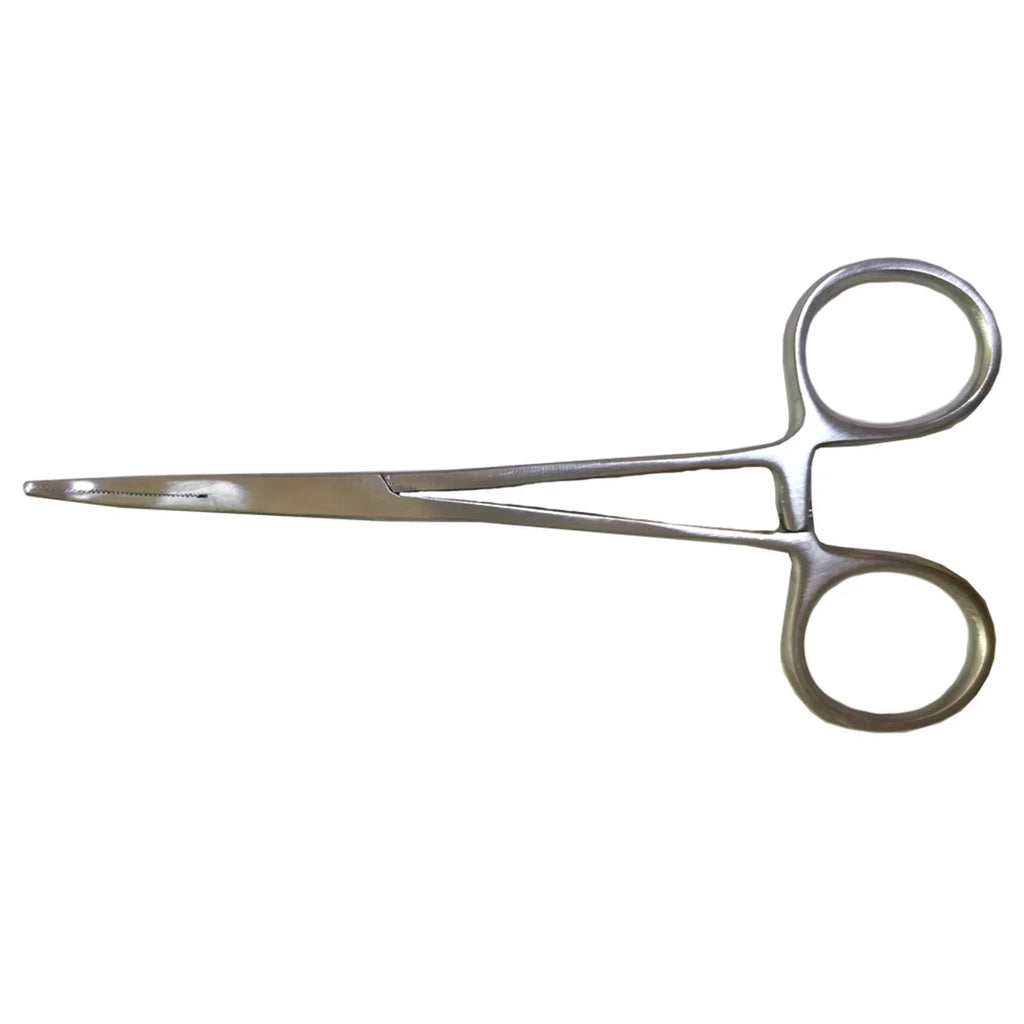 1 Pc Medical Steel Curved Head Hemostatic Forceps Needle Holder For Pet Hair Towel Clamp Pliers