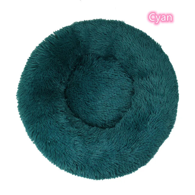 Corduroy Donut Bed for Cats & Small Dogs, 20 Colors