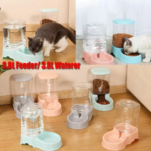 1 Gallon Gravity Pet Feeder or Waterer, PP Plastic