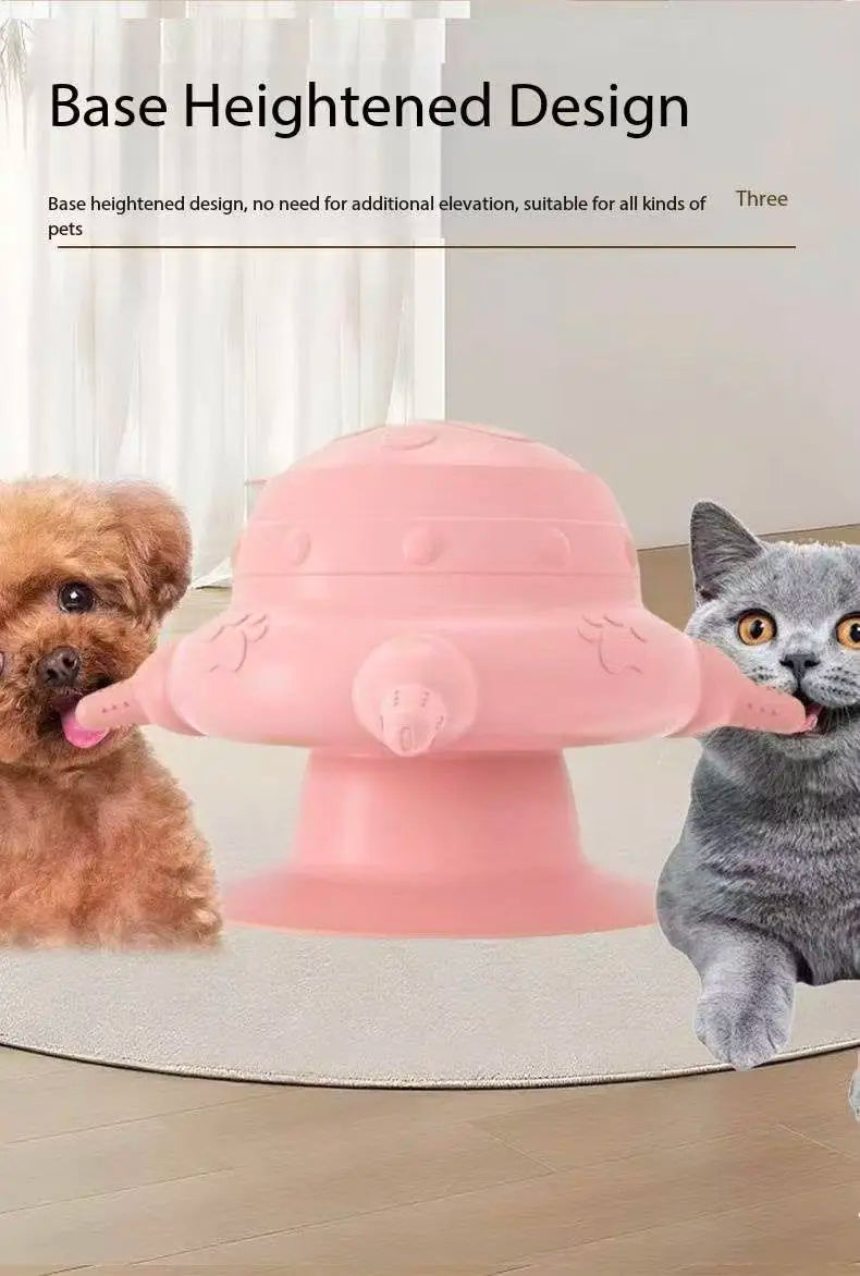 New Pet Milk Bottle with Mom-Like Nipple, Can Feed 4 Pets at Once, Also Works as a Feeder and Medicine Dispenser