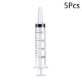 5 10 20 30 Without Needle！20ml Plastic Reusable Syringe Measuring Hydroponics Nutrient Syringe Oil Pump Pet Medicine Feeder