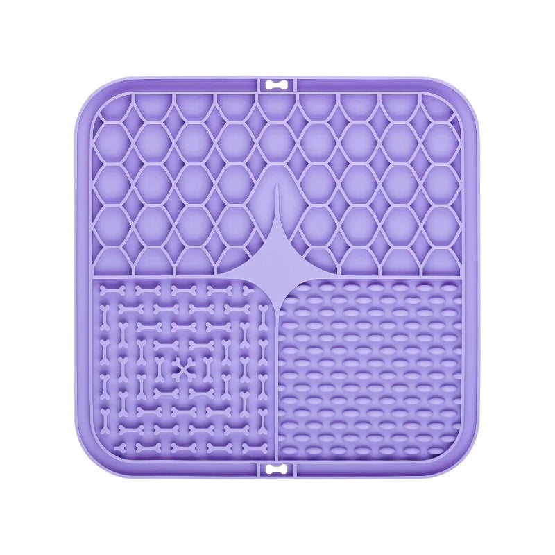 Dog Lick Mat for Bath & Training Time, Single or 5-Pack