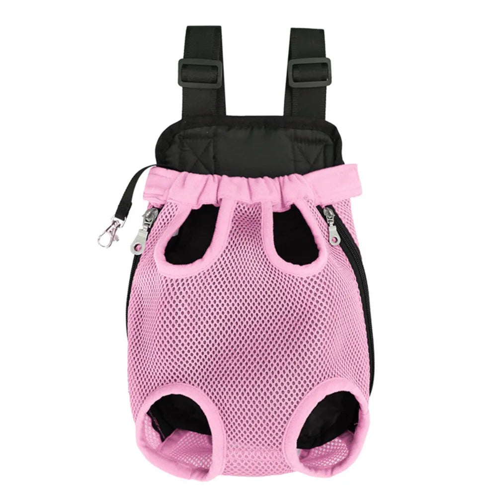 Adjustable Cat Carrier Bag Pet Double Shoulder Backpack Breathable Bag Outdoor Travel Camping Hiking Cat Bag Dog Bag