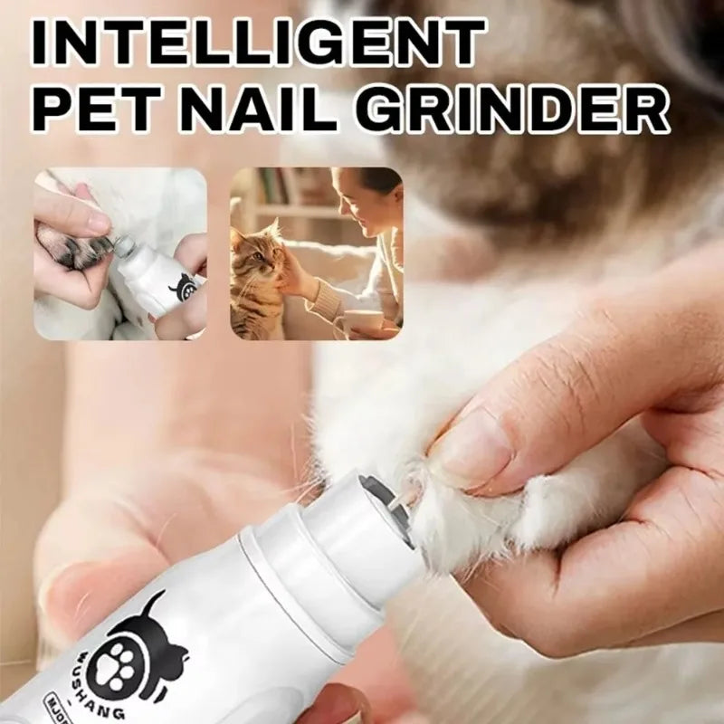 Electric Pet Nail Grinder & Clipper for Dogs & Cats