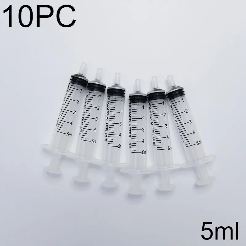 2.5ml-5ml-10ml Non Needle Disposable Syringe Needle Tube Non Needle Syringe Industrial Glue Dispensing Pet Feeding Needle Tube