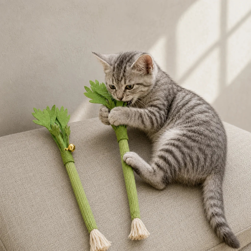 Silvervine Matatabi Chew Stick with Bell for Cats