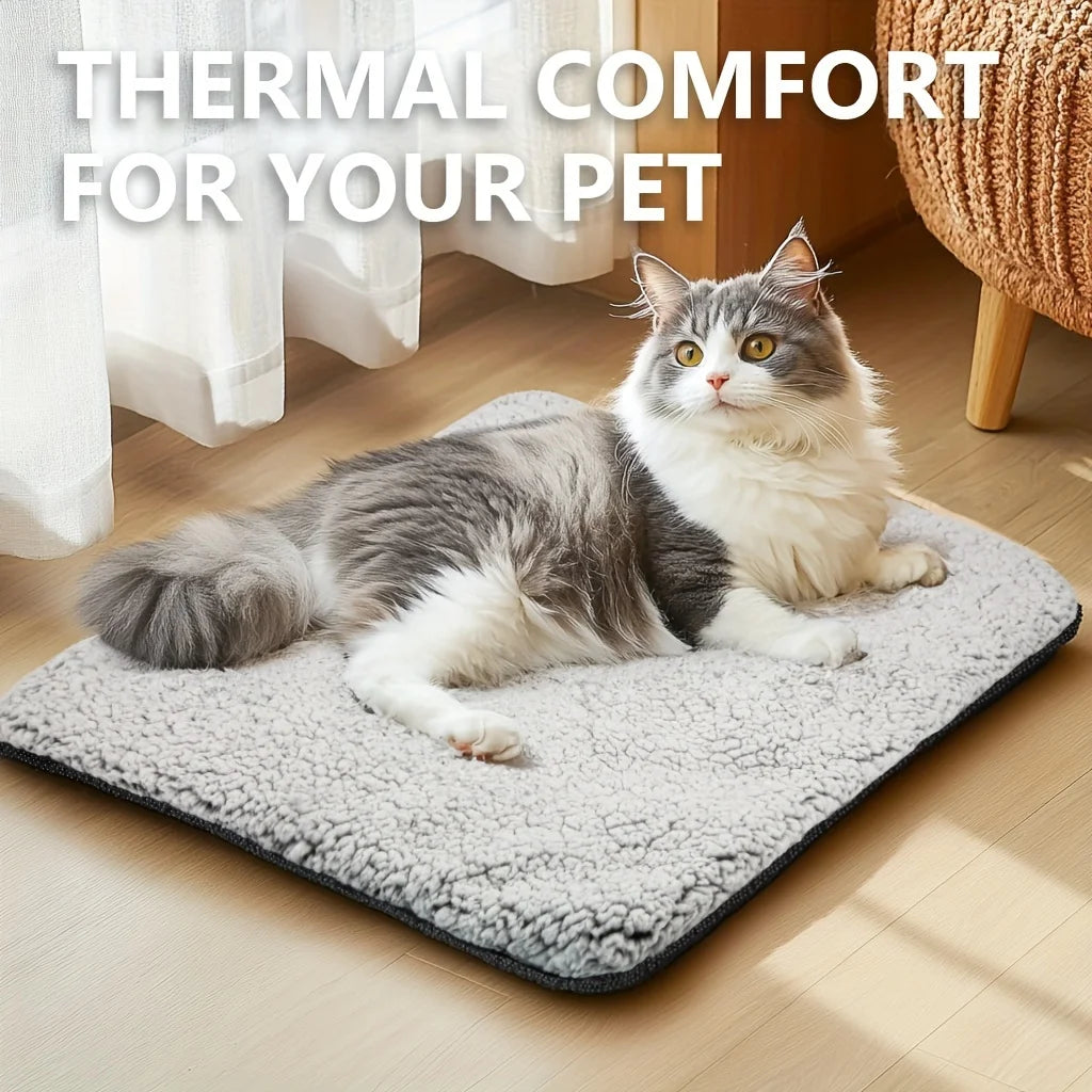 Cushioned Pet Sleeping Mat for Cats & Dogs, 3 Sizes