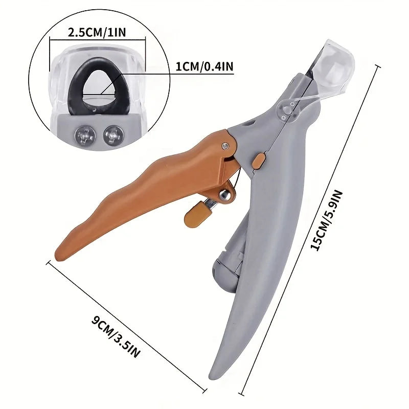 1 LED Pet Nail Clipper With Light For Cat Dog Claws Safety Scissors Grooming Beauty Care Tool For Pets Professional