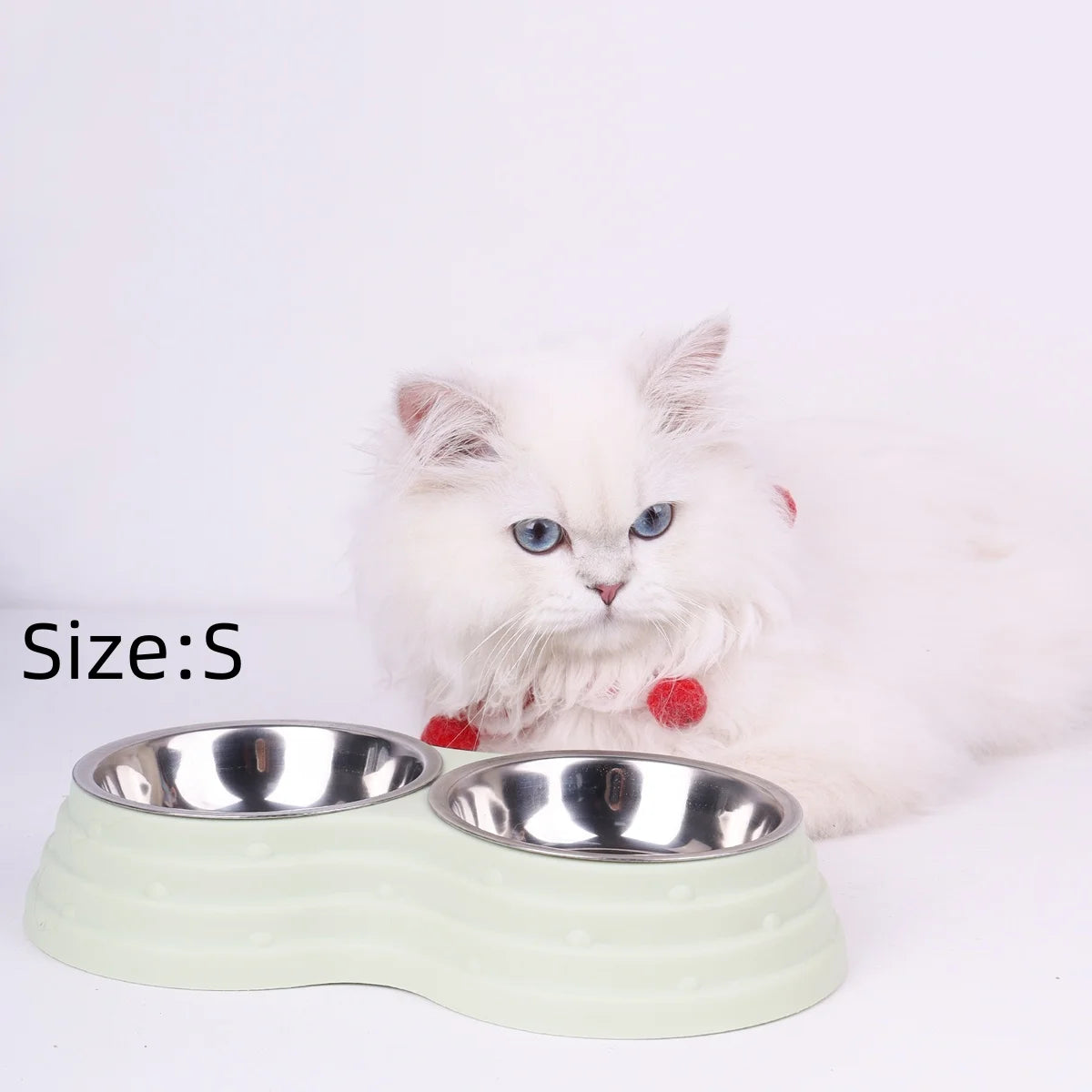 1PC Stainless Steel Pet Bowl For Dogs And Cats, Suitable For Small Dogs, Medium Dogs And Large Dogs