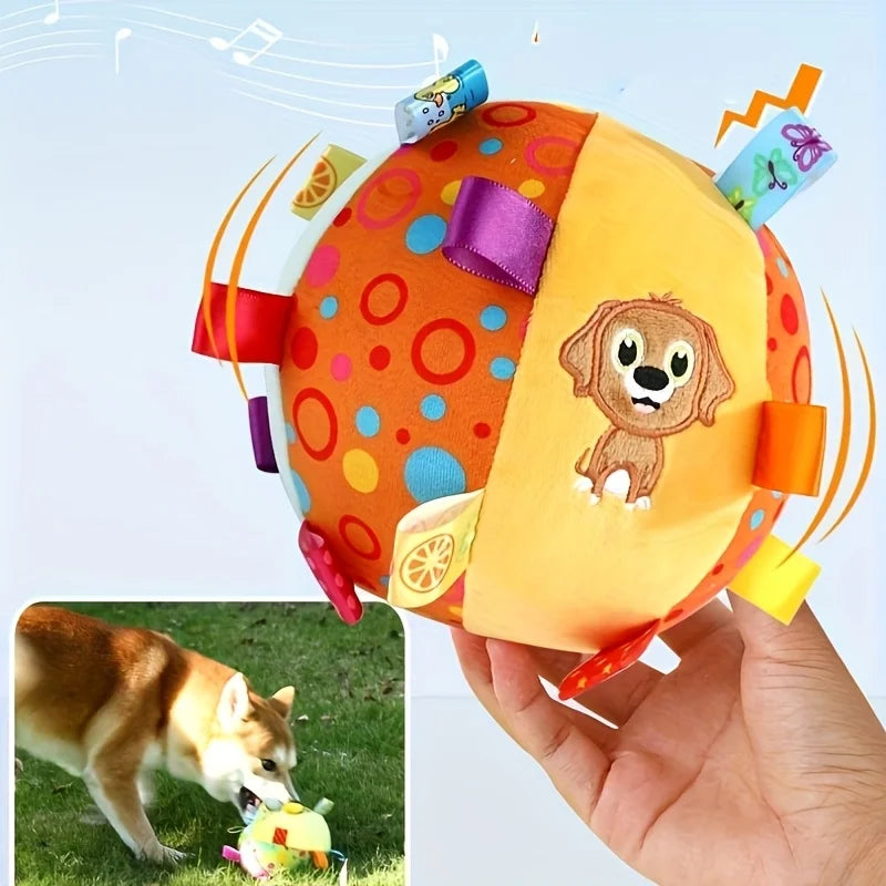 Pet plush toys, dog interactive toys, indestructible anti bite sound, small dog squeaking, dog toy ball creaking, toy supplies