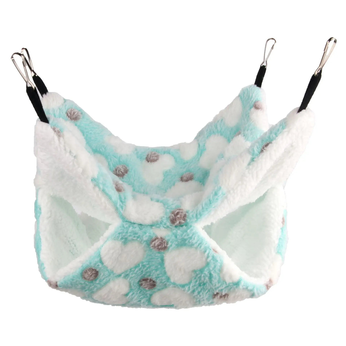 2-in-1 Cotton Hanging Hammock Bed for Hamsters & Small Pets
