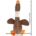 1Pcs Durable Goose Squeaky Chew Toys for Dogs and Cats Teeth Cleaning Pet Supplies Cute Safe Material Sturdy