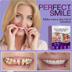 Silicone Denture Liner Set | Instant Comfort Fit | Secure Hold