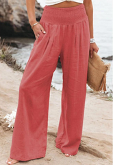 Solstice High-Waist Trousers