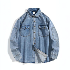 Albridge 100% Cotton Denim Shirt