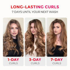 Vela EverCurl Pro Styler | Smart Anti-Tangling Hair Curler, 3 Heat Levels