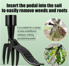 Wanda Garden Tool | Ergonomic Weed Remover, High-Strength Steel