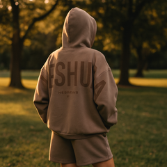 Yahweh Testimony Hoodie | Premium Fleece, Oversized Fit