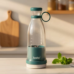 Zestix Portable Blender | 18,000 RPM, Self-Cleaning Blender Bottle