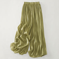 Asti Pleated Wide Leg Trousers