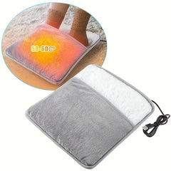 Flannel USB Plug-In Foot Warmer: Keep Your Feet Cozy Anytime, Anywhere