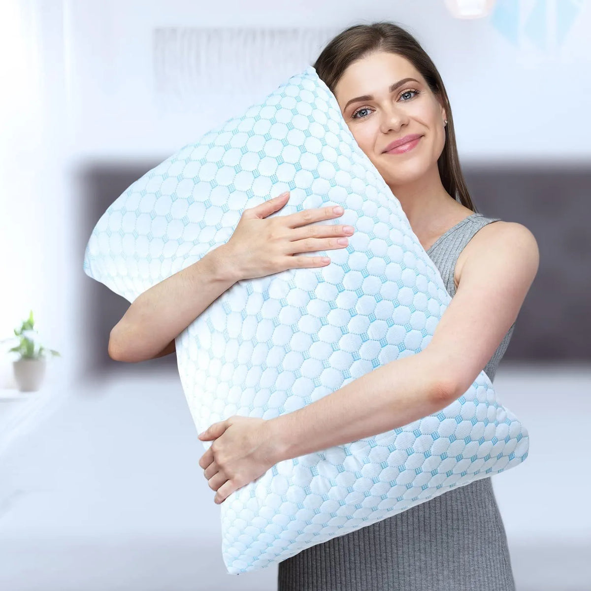 CoolDream™ Cooling Memory Foam Pillow – Sleep Cooler All Night