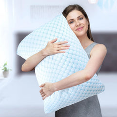 CoolDream™ Cooling Memory Foam Pillow – Sleep Cooler All Night