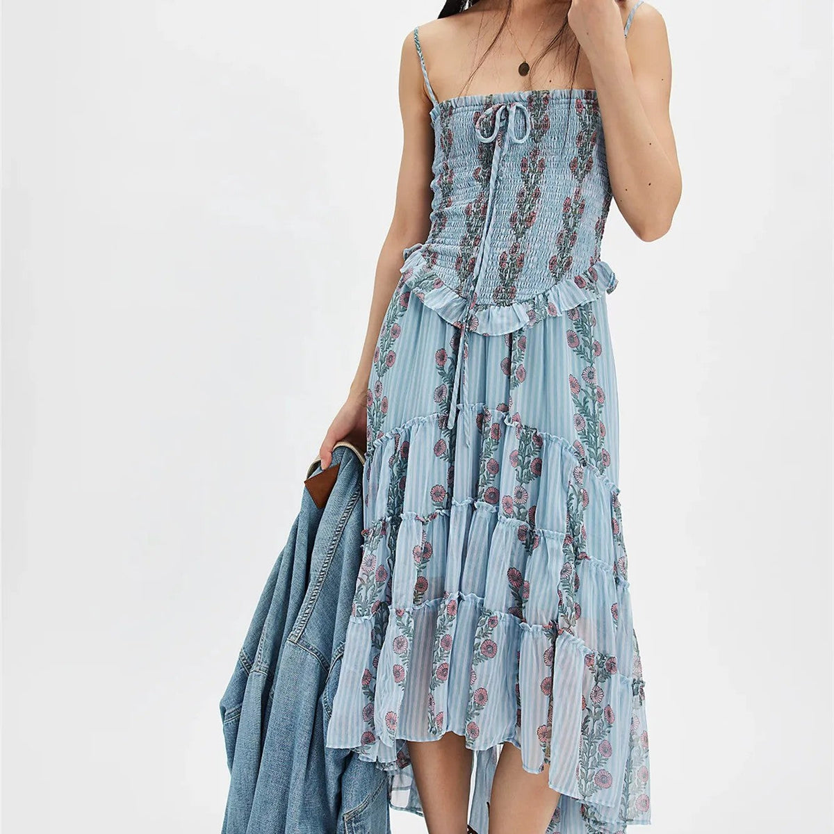 Amalfi Floral Midi Dress