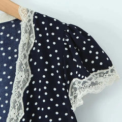 Amboise Polka Dot Dress