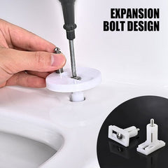 AquaBolt Pro Toilet Seat Screws | Heavy-Duty, Rust-Resistant 304 Stainless Steel
