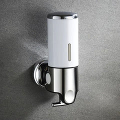 Aqualuxe Soap Dispenser | Wall-Mounted, Stainless Steel, Smooth Pump