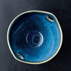 Artisan Ceramic Soup Bowl with Handles – Elegant Glazed Finish for Everyday Use