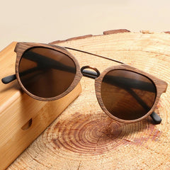 Artisan Crafted Wooden Sunglasses