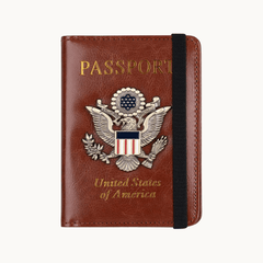 Atlas RFID Passport Cover | Scratch-Resistant Travel Document Wallet