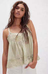 Aura V-Neck Lace Camisole