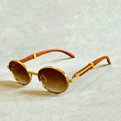 Ava Eco-Friendly Sunglasses | Wood and Metal Frame, UV400 Protection